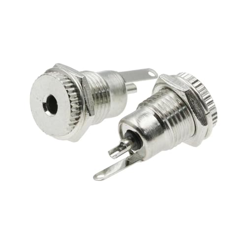 CentIoT - DC Power Jack Male Socket - Panel Mount Full Metal