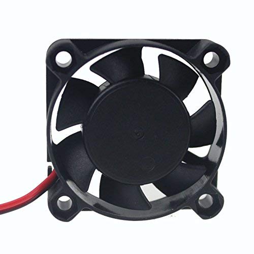 CentIoT - 4010 12V DC Brushless Cooling Fan XH2.54 2Pin Sleeve Bearing 5500rpm - 40mm x 40mm x 10mm Ventilation Cooling Fan (suitable for peltier)