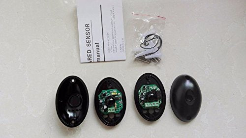 CentIoT - Single Beam 15 m Photoelectric Active Infrared Intrude Detector IR Sensor Tamper Alarm Outdoor Automatic Door Gate Window Barrier