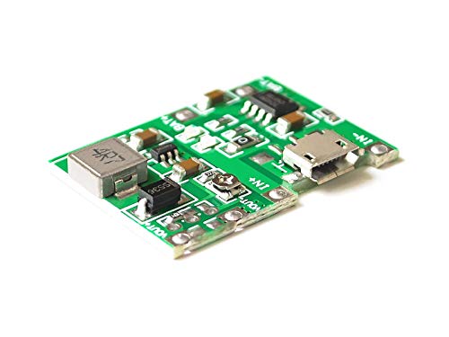 CentIoT - TP4056 DC-DC Step Up Boost Module 3.7V to 27V Continuously adjustable - Lithium Li-ion 18650 3.7V 4.2V Battery Charger Board
