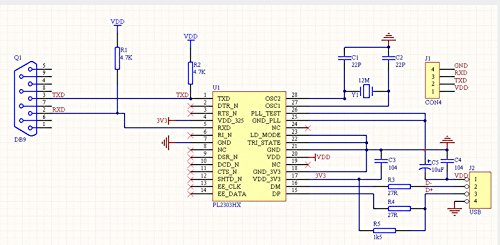 CentIoT - PL2303 PL2303HX COMPATIBLE 4PIN | USB To Serial TTL RS232 UART Converter Adapter Cable (PL2303HX 4PIN)