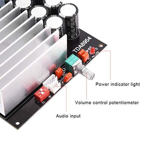 CentIoT - TDA8954 210W + 210W Stereo 2.0 Ultra High Power Dual Channel Audio Digital Power Amplifier Board