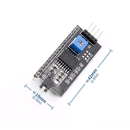 CentIoT - IIC I2C Adapter Serial Interface Board Module - for 5v 1602 2004 LCD