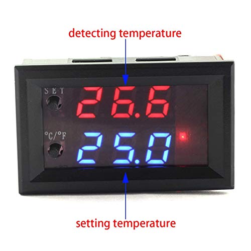 CentIoT® - Digital Thermostat/Temperature/Thermo Controller Switch Module | Waterproof NTC Sensor