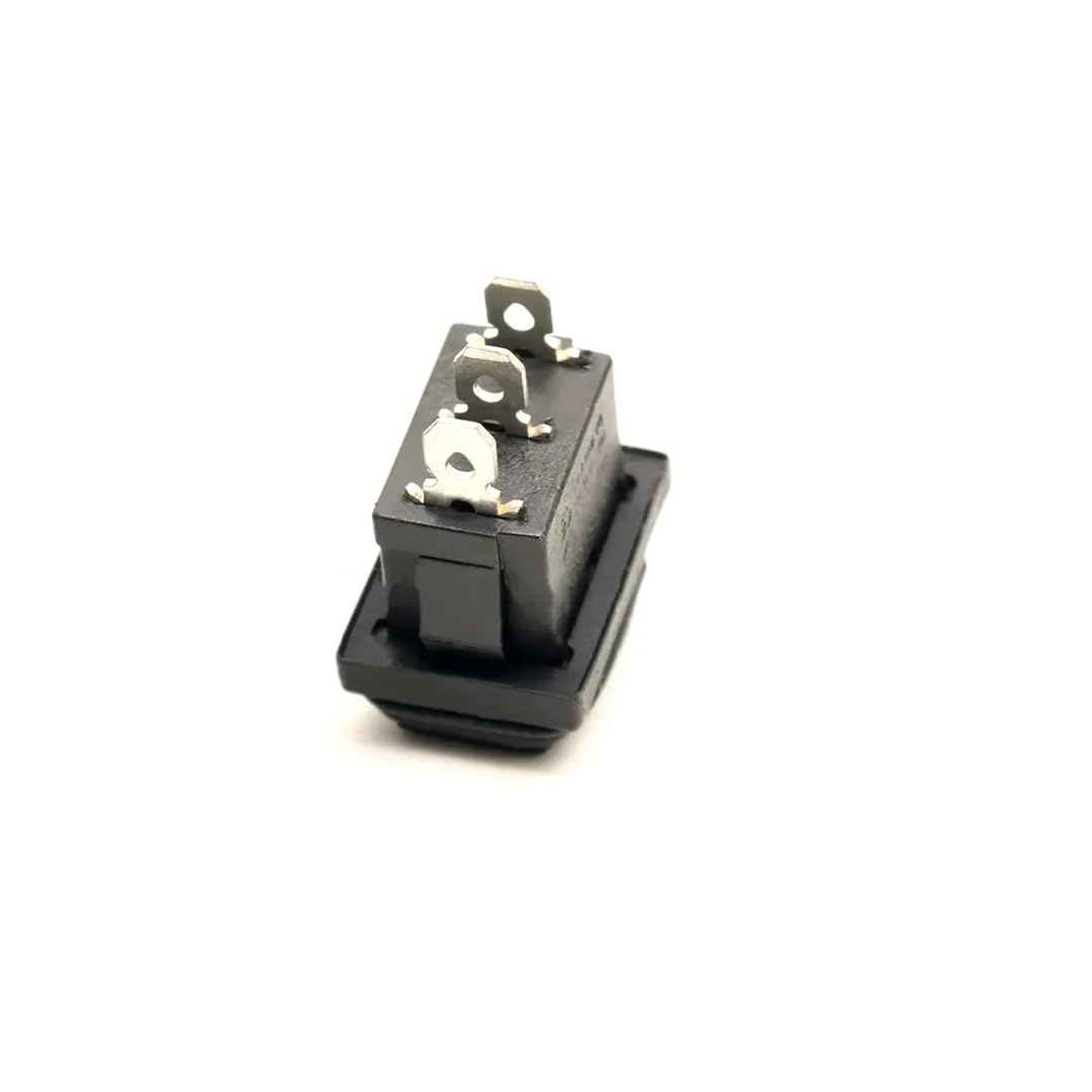 CentIoT - Waterproof Rocker Switch - IP65 KCD1 21 X 15MM 250V 6A 3PIN ON-OFF-ON SPDT 3 Positions