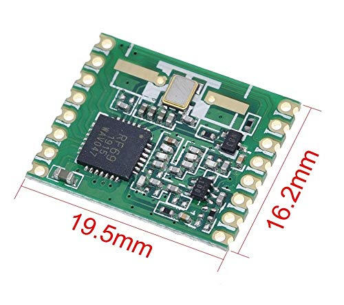 CentIoT - RFM69 LoRa Ultra-long Range Transceiver Module - GFSK GMSK LoRa OOK - 868MHz SPI - for IoT Automated Meter Reading