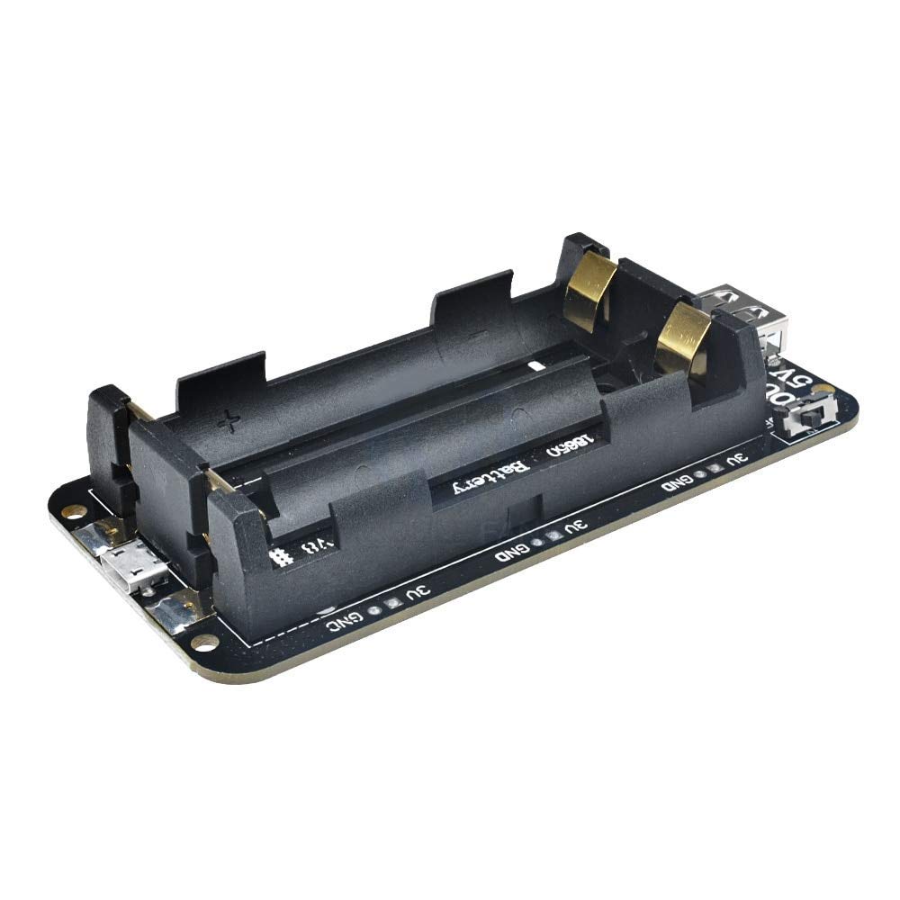 CentIoT® - Lithium Battery Shield - Rechargeable - Power Bank Battery Charging Module - for Raspberry Pi, WiFi Router, arduino ESP8266, ESP32