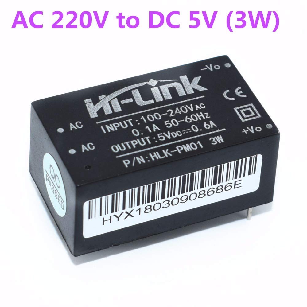 CentIoT® Hi-Link AC-DC 220V to 5V/3.3V/12V Mini Power Supply Module - Intelligent Household Switch Power Supply Module
