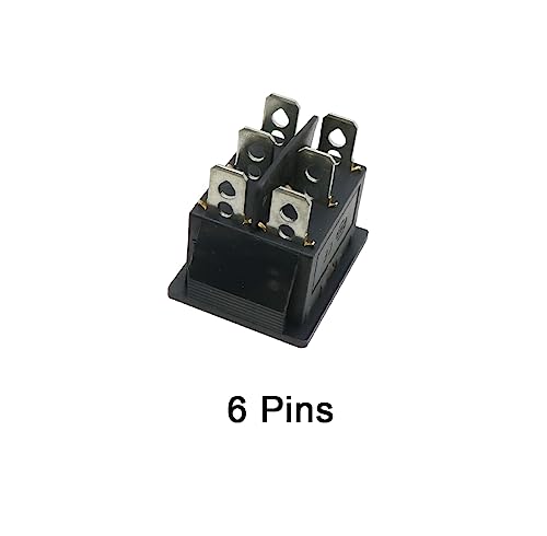 CentIoT - Illuminated Button - KCD4 DPST ON-Off 15A 250V AC / 20A 125V AC 6 Pin - Light Rocker Power Switch