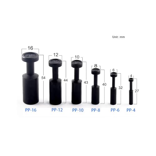 CentIoT - Pneumatic Blanking Pipe End Cup plug for Push In quick Fitting - 5PCS PP