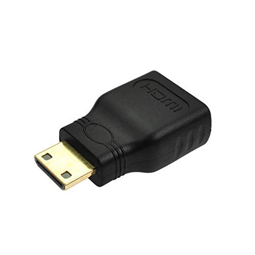 CentIoT - Gold-Plated 1080P Mini Male HDMI To Standard HDMI Female Extension Adapter Female To Male F-M HDMI Converter