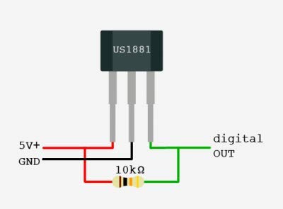 CentIoT - KY-003 - Hall Magnetic Sensor Module for AVR PIC development boards