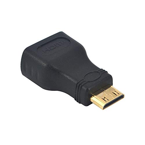 CentIoT - Gold-Plated 1080P Mini Male HDMI To Standard HDMI Female Extension Adapter Female To Male F-M HDMI Converter