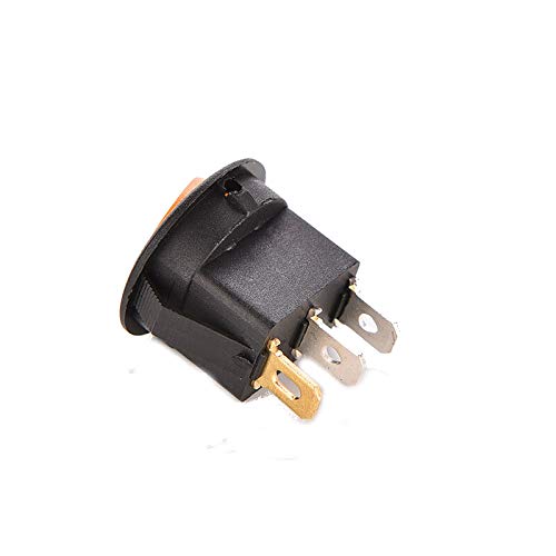 CentIoT® - 220V Round Rocker SPST Switch - for Auto/Car/Boat - with full Illuminated indicator