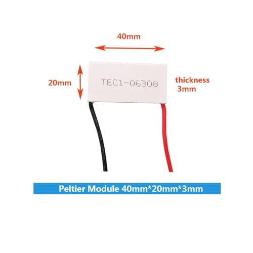 CentIoT - TEC1-06308 40 * 20 7.7V 8A 35W - Thermoelectric Cooler Peltier Module