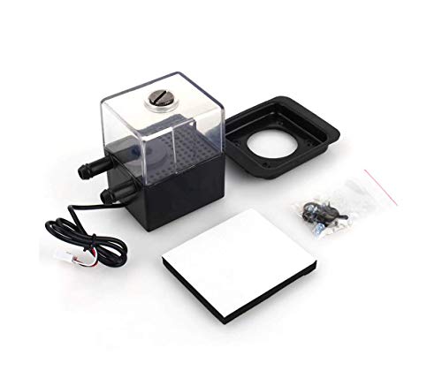 CentIoT - SC-300T 50ml DC 12V Ultra-Quiet Water Pump Tank For Computer CPU Liquid Cooling System Cooler