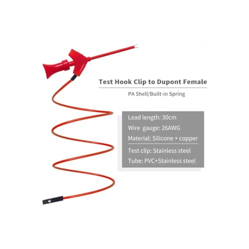 CentIoT - SMD IC Test Hook Clip Mini Grabbers For Du-pont Jumper Wire