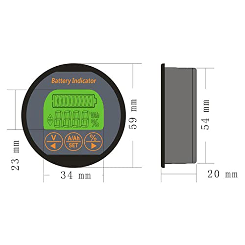 CentIoT - TR16H Coulomb Counter Meter Battery Capacity Indicator