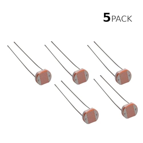 CentIoT - Photoresistor Light Dependent Resistor LDR 5MM pack Photoresistor - 5 Pcs (5528)