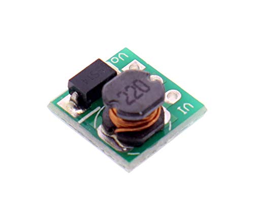 CentIoT - DC-DC Mini Step-Up Boost Converter - 0.9-5V 1.5V 1.8V 2.5V 3V 3.3V 3.7V 4.2V to 5V (0.9-5V 500mA Mini)