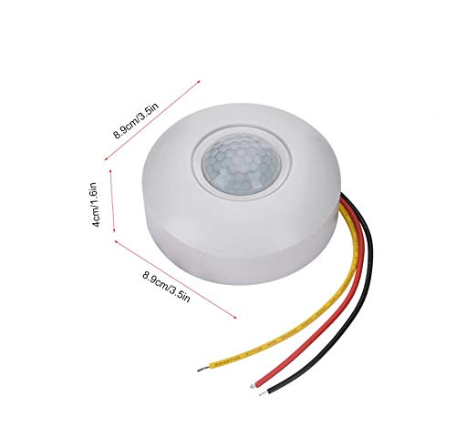 CentIoT - Smart Automatic Switch 220V PIR Infrared Motion Detection Sensor - Light Sensitive on Off Switch - Ceiling Mount