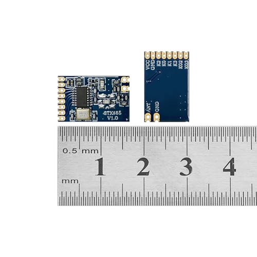 STX885 433MHz - Superheterodyne Long Distance ASK Wireless Transmitter Module - With ev1527 digital encoding