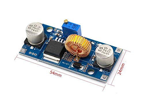 CentIoT - DC DC XL4015 5A 75W 4-38V to 1.25-36V 24V Adjustable Buck Converter Step Down power supply