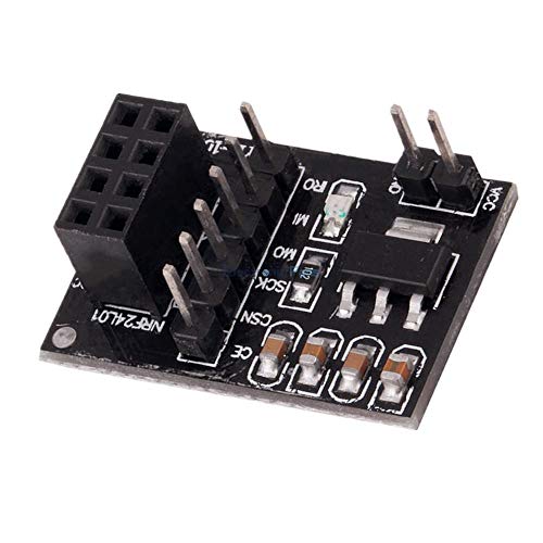 CentIoT - 5V to 3.3V AMS1117 Chip Socket Adapter Plate Board for 8 Pin Nrf24L01 Wireless Module - Logic Level Converter