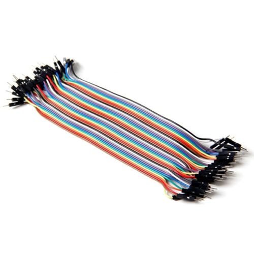 CentIoT - Breadboard Jumper Wires Ribbon Cables Male to Male, male to female, female to female - 120 Pieces