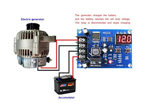 CentIoT - XH-M603 12-24V Digital Control Charge Controller Module - for Lithium Li-ion car Battery