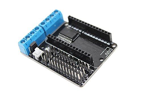 centiot - l293d motor driver board shield - for nodemcu esp8266 wifi development board-Black