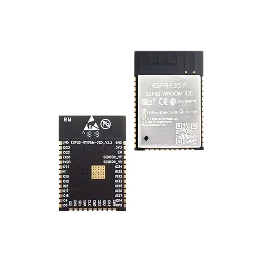 CentIoT - ESP32-WROOM-32D ESP-32 SMD-38 2.4GHz Dual-Mode WiFi Bluetooth Dual Cores Microcontroller Processor