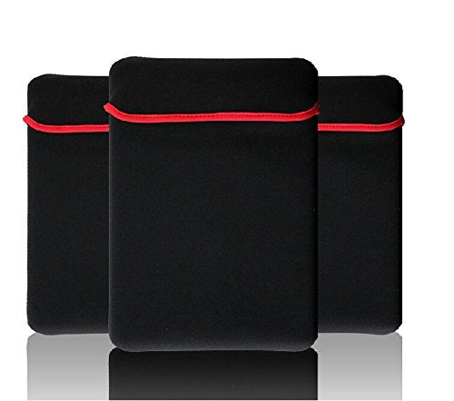 OrgyNX - Reversible Black & Red Durable Neoprene Notebook Laptop Case Sleeve Cover Fit (13")