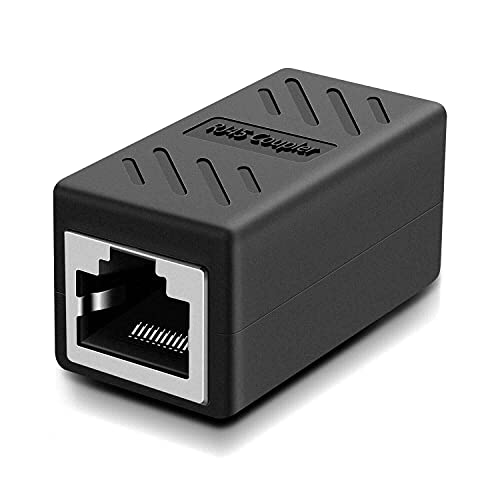 CentIoT - RJ45 Connector Coupler Cat7/Cat6/Cat5e Ethernet Network LAN Pass Through Adapter (42MM)
