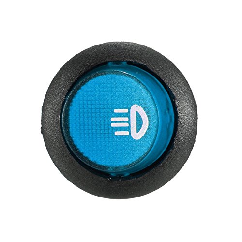 CentIoT® - 220V Round Rocker SPST Switch - for Auto/Car/Boat - with full Illuminated indicator