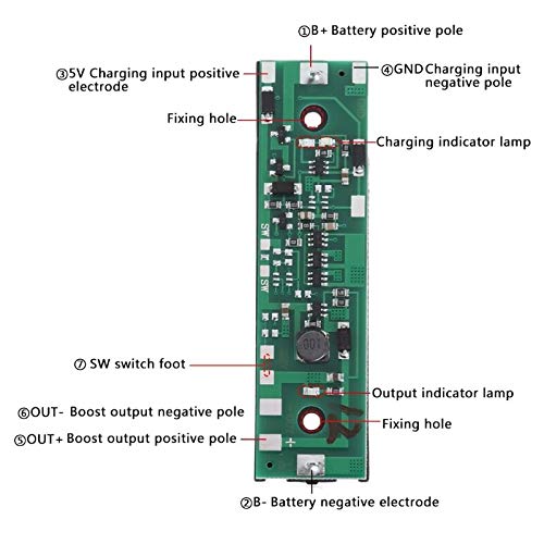 CentIoT - Lithium Battery Step Up Module 4 in 1 Integrated Plate 5V