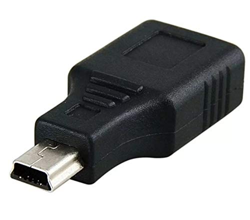 CentIoT - USB to USB Coupler Adapter – Type A Female -to- Mini B 5Pin Male OTG Host Converter