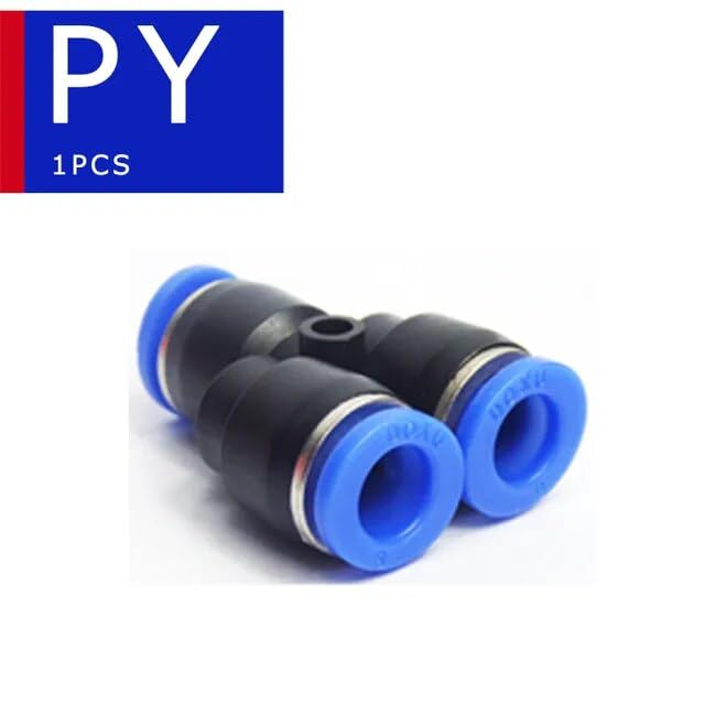 CentIoT - Pneumatic connector Push In Fittings For Air Hose and Tube Connector 12mm