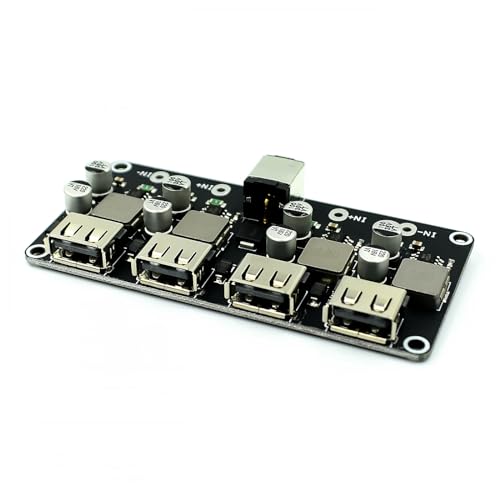 CentIoT - DC-DC Buck Converter 6-32V 9V 12V 24V to USB QC3.0 QC2.0 Charging Step Down Module (4 USB Output)