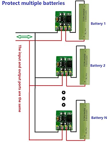 CentIoT - DD05CVSA 3.7V 4.2V Charger & Discharger Board DC DC Converter Boost Module for UPS Mobile Power 18650 Lithium Battery