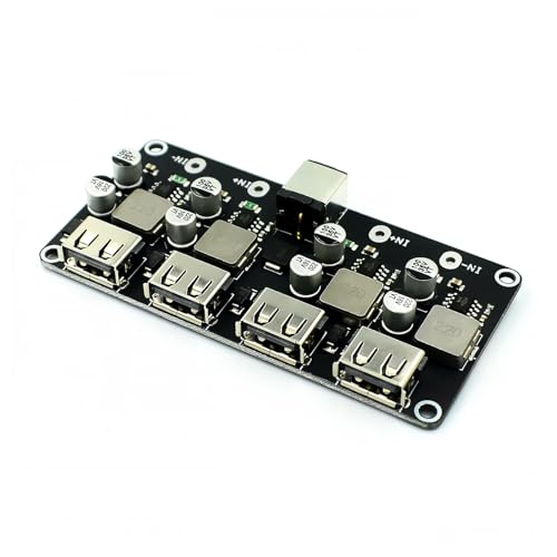 CentIoT - DC-DC Buck Converter 6-32V 9V 12V 24V to USB QC3.0 QC2.0 Charging Step Down Module (4 USB Output)