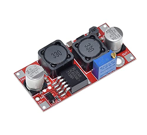 CentIoT - DC-DC Automatic Boost And Buck Voltage regulator converter (XL6009 Red)