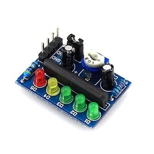 CentIoT - Battery Power Indicator - KA2284 3.5 - 12V Power Level Indicator Battery Indicator Pro Audio Level Indicator Module with 4 LEDs - Adjustable