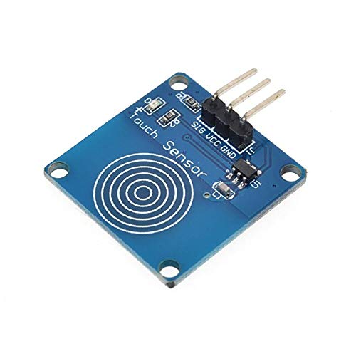 CentIoT - TTP223B Blue Digital Touch Sensor Switch Module 1 Channel Self-Locking No-Locking Capacitive Button