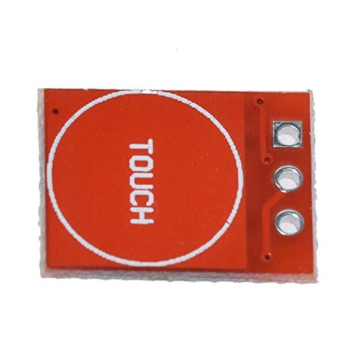 CentIoT - TTP223 Red Digital Touch Sensor Switch Module 1 Channel Self-Locking No-Locking Capacitive Button