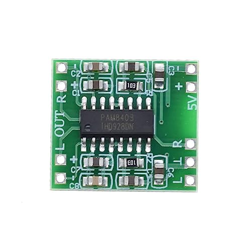 CentIoT - PAM8403 2 x 3W - 2 Channels 3W dual channel stereo mini Class D Digital Audio Power Amplifier Board USB DC 5V