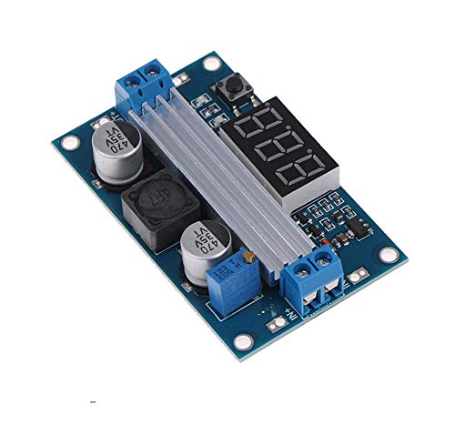 CentIoT - LTC1871 100W DC DC Step Up Booster Converter Module Power Supply Voltage Regulator 3-35V to 3.5-35V with Voltmeter