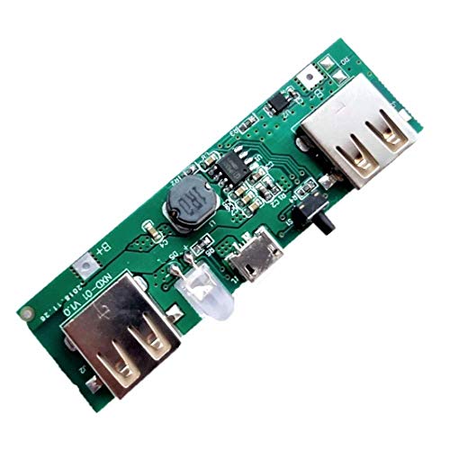 CentIoT® - Power Bank Charging Module Circuit Board | DC-DC Step Up Boost Power Supply Module | 5V 1A and 2A Dual USB