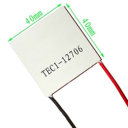 CentIoT TEC1-12706 6.4A 15.4V 63W - 127 Couples Thermoelectric Peltier Cooler Module - Industry Grade 4.2MM Thick