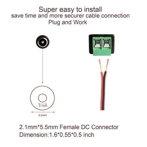 CentIoT - DC Power Connector to Terminal screw connector